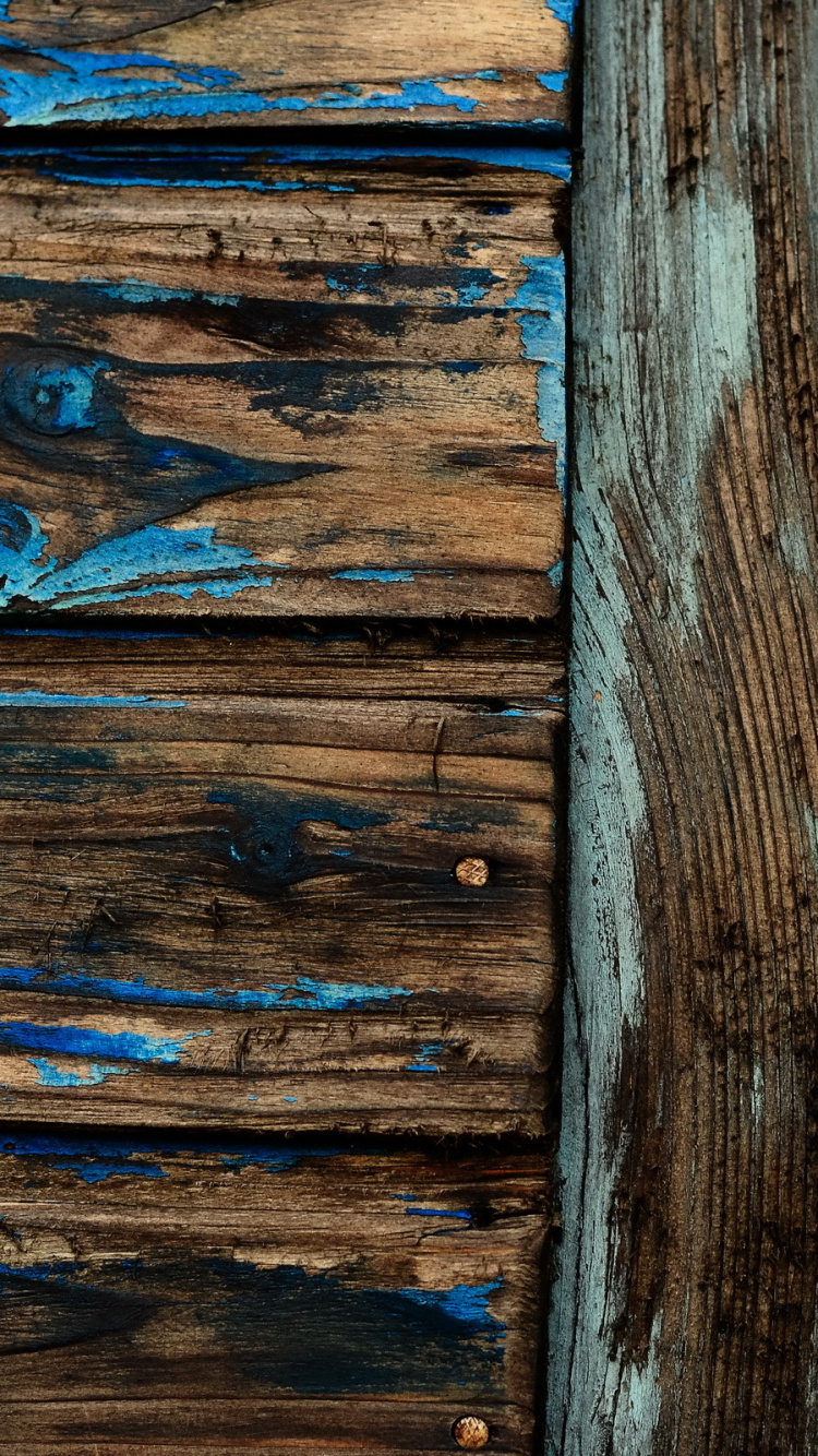 Planche de Bois Marron et Noir. Wallpaper in 750x1334 Resolution