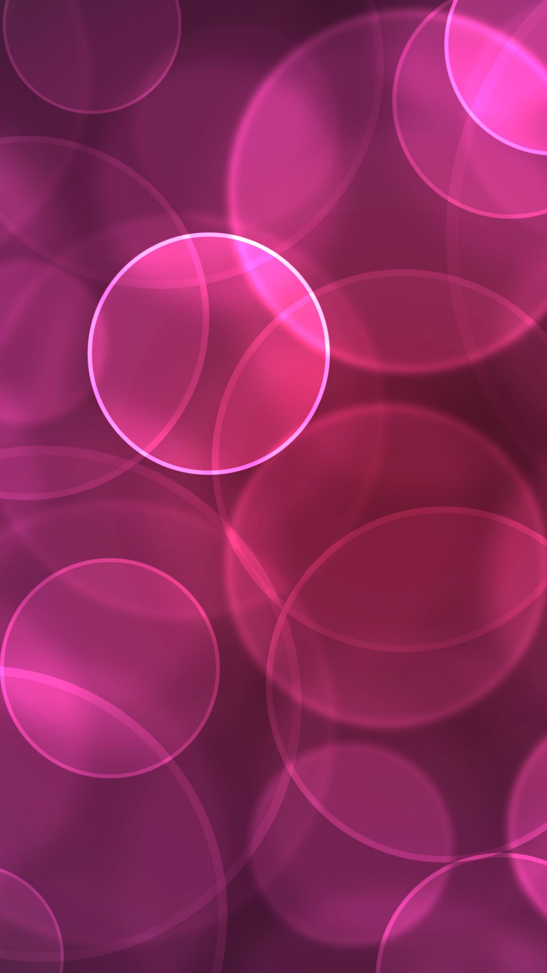 Pink and White Bokeh Lights. Wallpaper in 1080x1920 Resolution