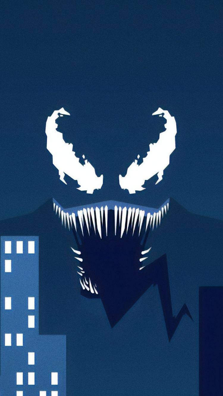 毒液, 艺术, 超级英雄, 建筑, 城市 壁纸 750x1334 允许