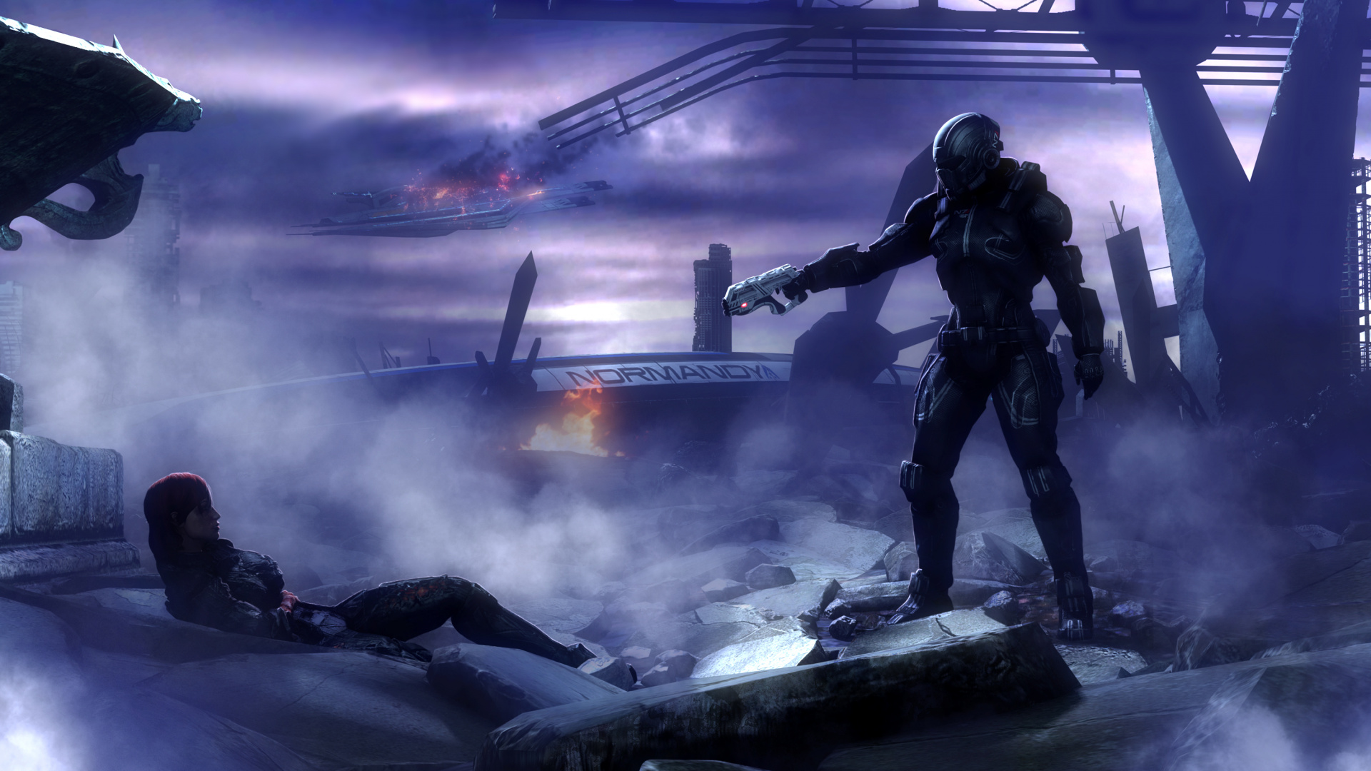 Action Adventure Game, Movie, Event, Video Games, Mass Effect. Wallpaper in 1920x1080 Resolution