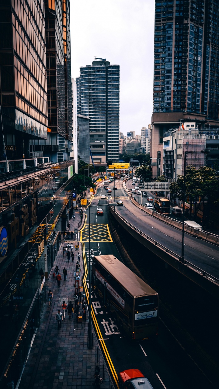 银行, 巴士, 塔块 壁纸 720x1280 允许