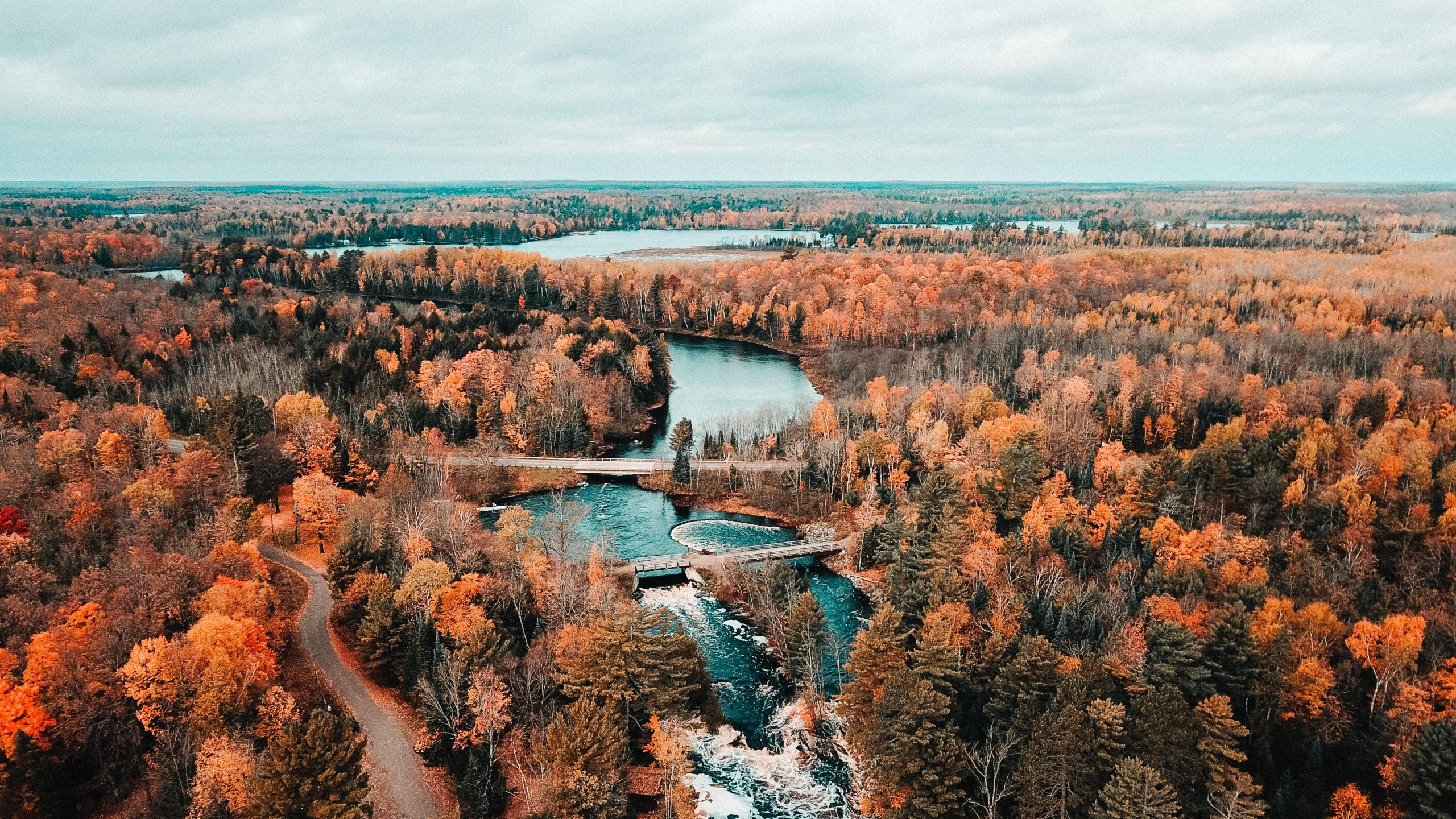 Landscape, Cloud, Water, Plant, Plant Community. Wallpaper in 2560x1440 Resolution