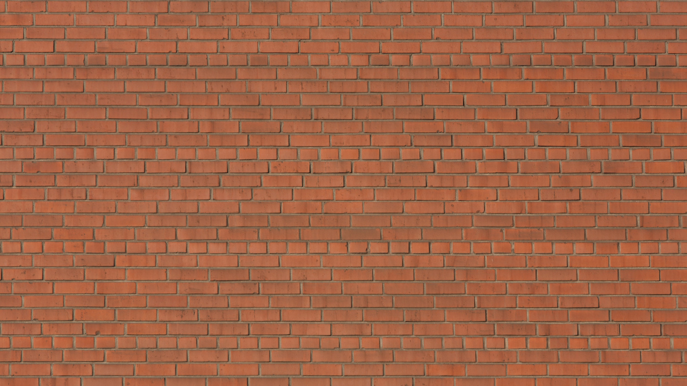Mur de Briques Brunes Pendant la Journée. Wallpaper in 1366x768 Resolution