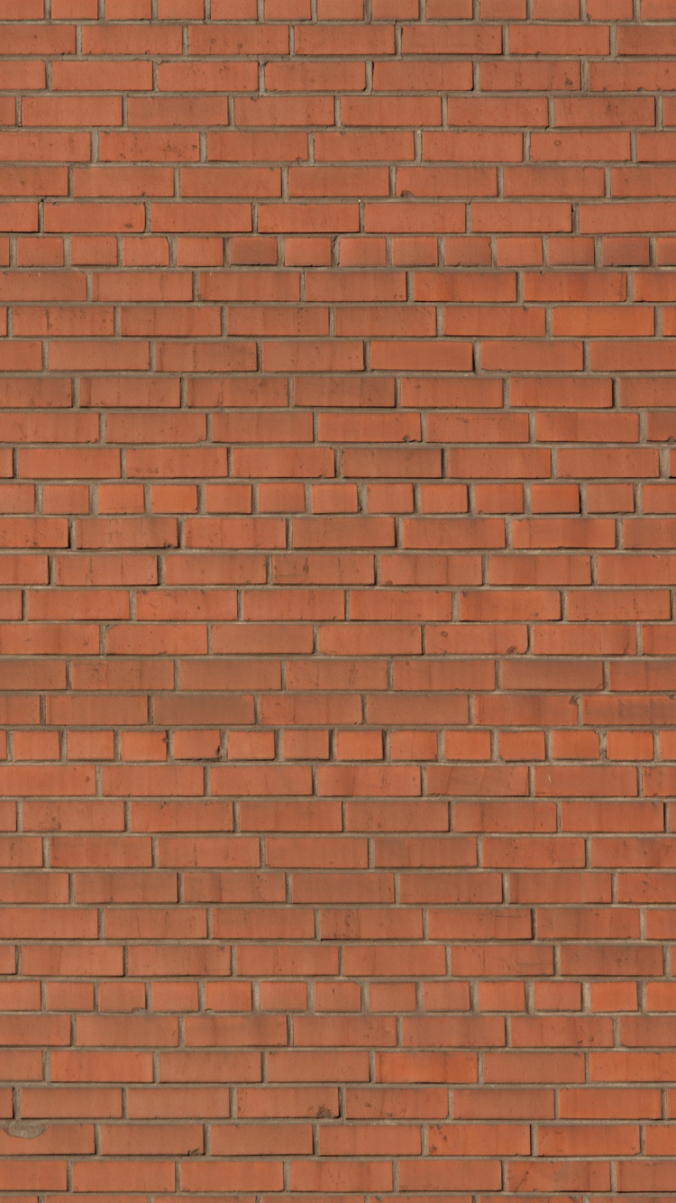 Braune Backsteinmauer Tagsüber. Wallpaper in 750x1334 Resolution