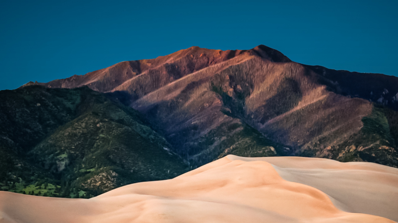 Montaña, Pendiente, Paisaje Natural, Duna. Wallpaper in 1280x720 Resolution