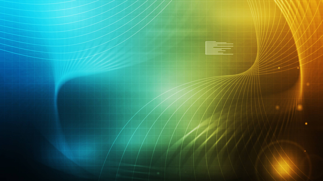 Blaue Und Weiße Lichtillustration. Wallpaper in 1280x720 Resolution