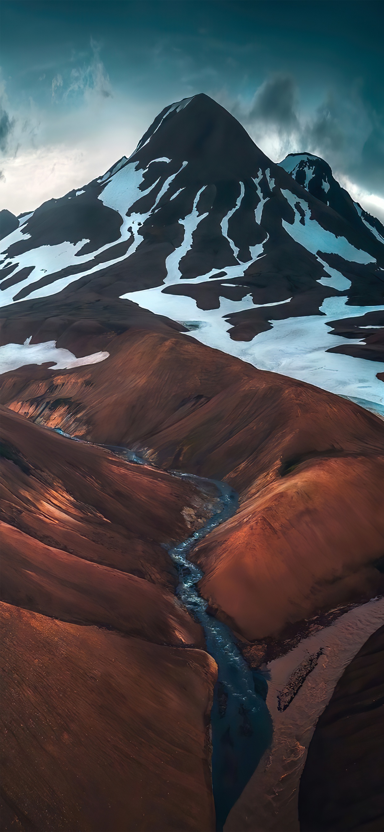 Summit, Mountain, Snow, Nature, World. Wallpaper in 1242x2688 Resolution