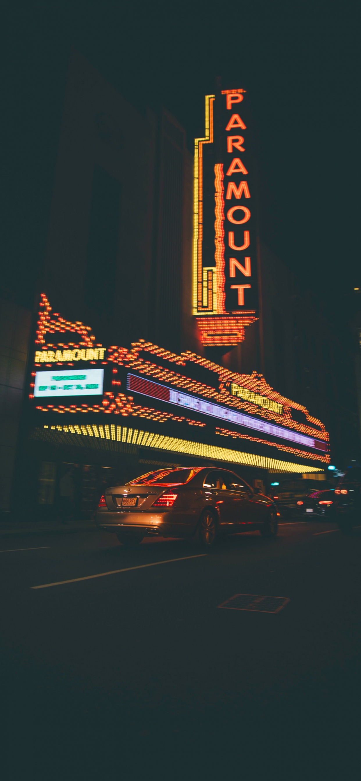 Boston Common, Building, Automotive Lighting, Electricity, Electronic Signage. Wallpaper in 1242x2688 Resolution