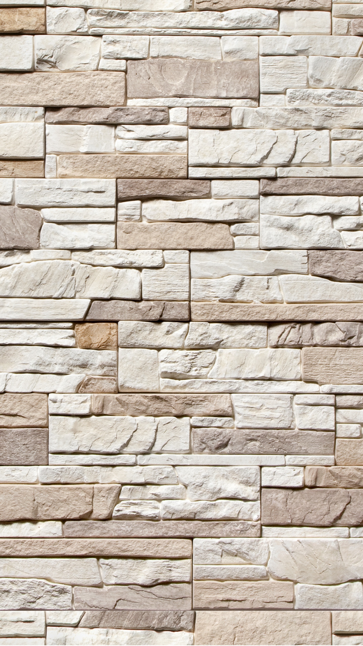 Brown and Beige Brick Wall. Wallpaper in 1440x2560 Resolution