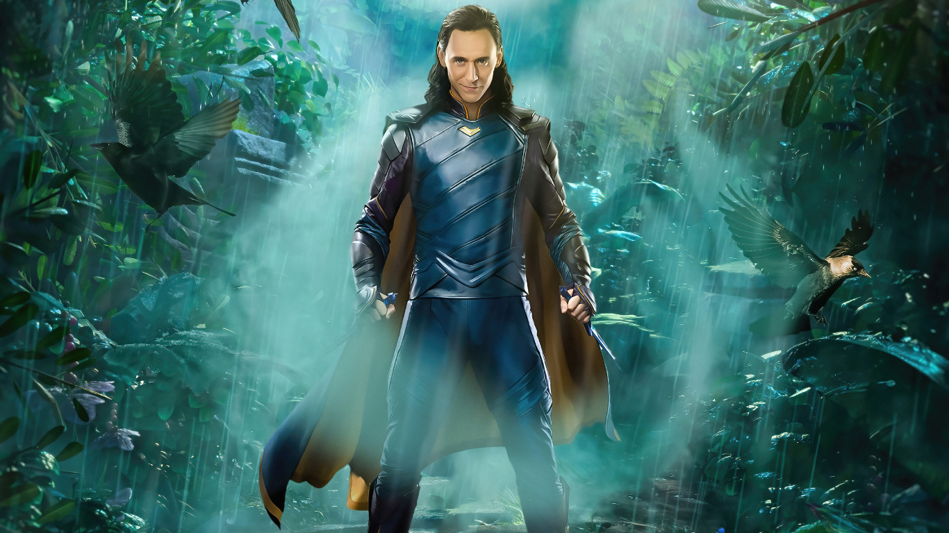 Loki Where Mischief Lies. Wallpaper in 1366x768 Resolution