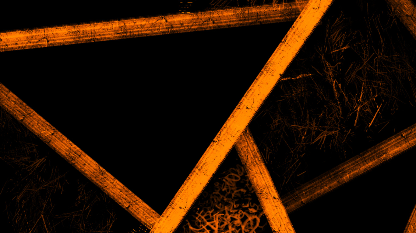 Triangle, Pixel 6a, Brown, Wood, Symmetry. Wallpaper in 1366x768 Resolution