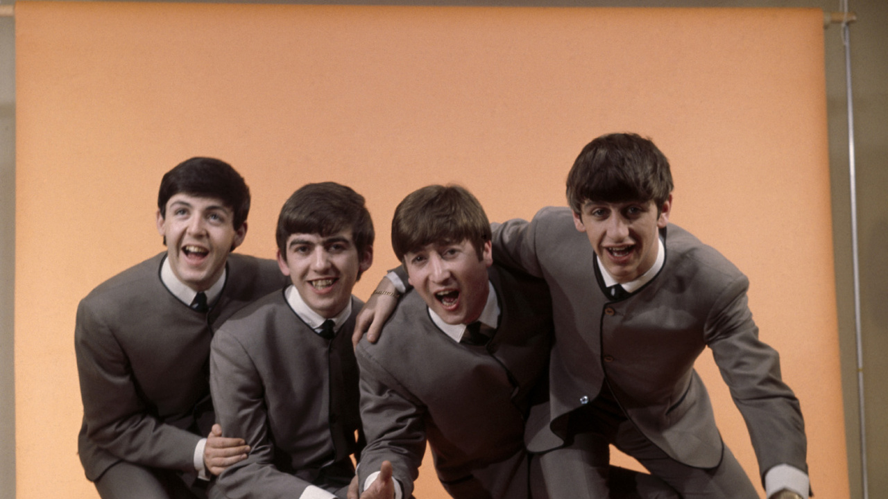 George Harrison, Paul McCartney, John Lennon, Ringo Starr, Die Beatles. Wallpaper in 1280x720 Resolution