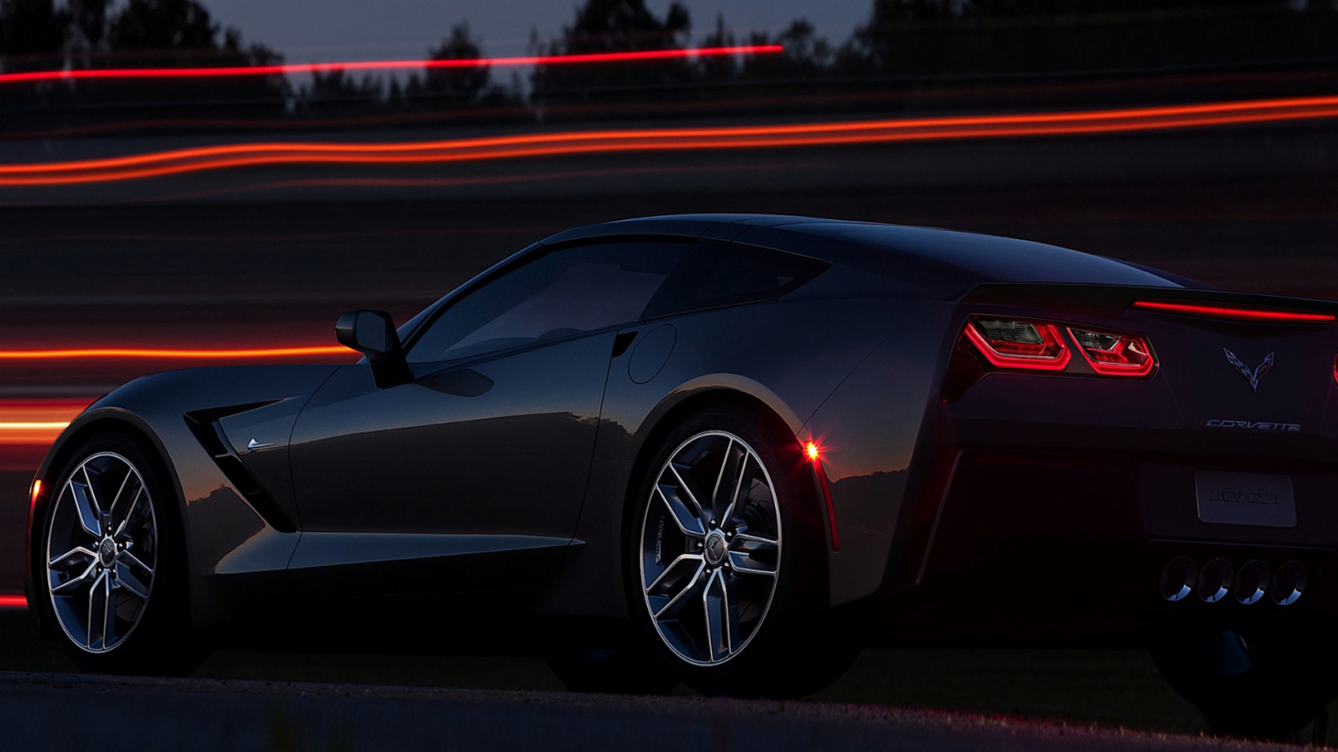 Schwarzer Porsche 911 Tagsüber Unterwegs. Wallpaper in 1920x1080 Resolution