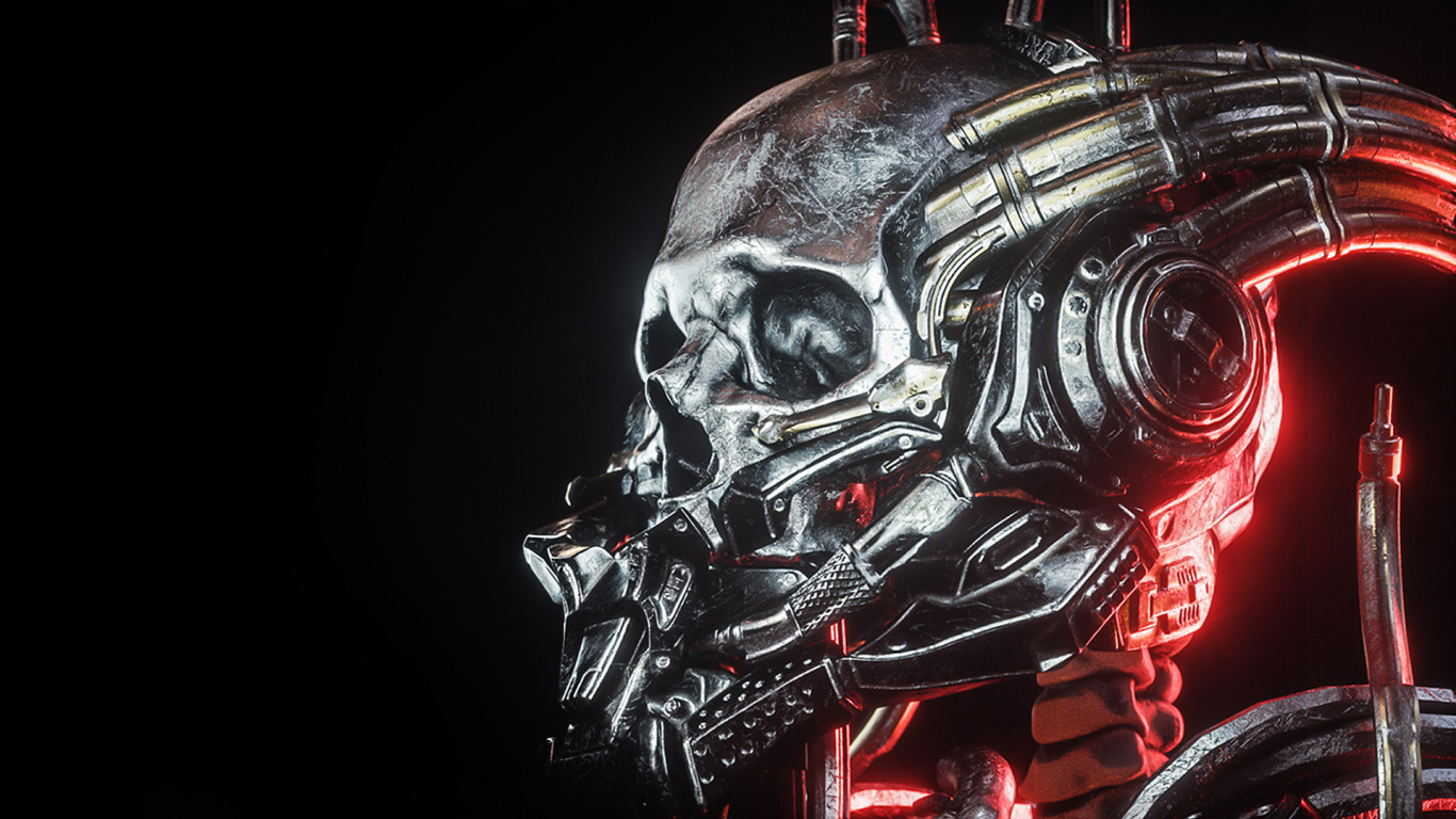Cyberpunk, Cyberpunk 2077, Cyberpunk 2020, Cyberpunk Skull, Dung. Wallpaper in 1366x768 Resolution