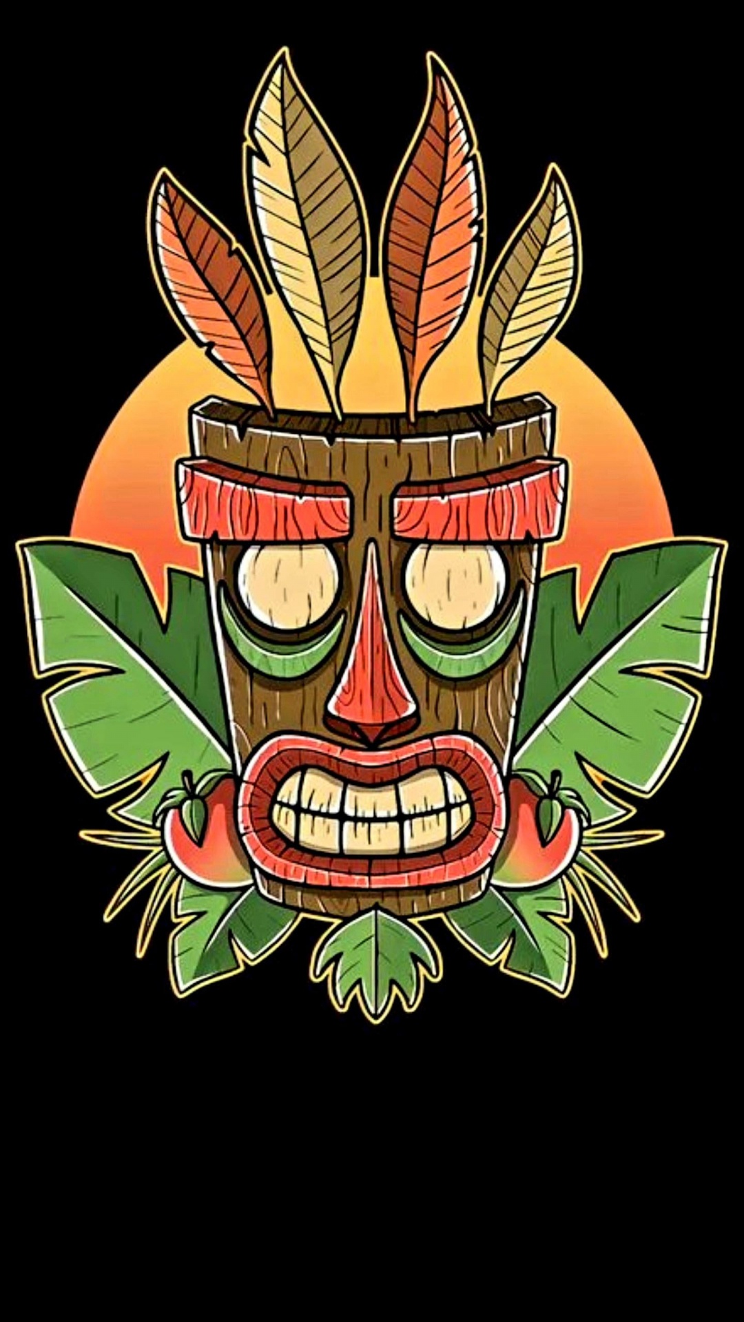 T-shirt, Tiki, Chemise, Crash Bandicoot, T-shirt Crash Bandicoot. Wallpaper in 1080x1920 Resolution