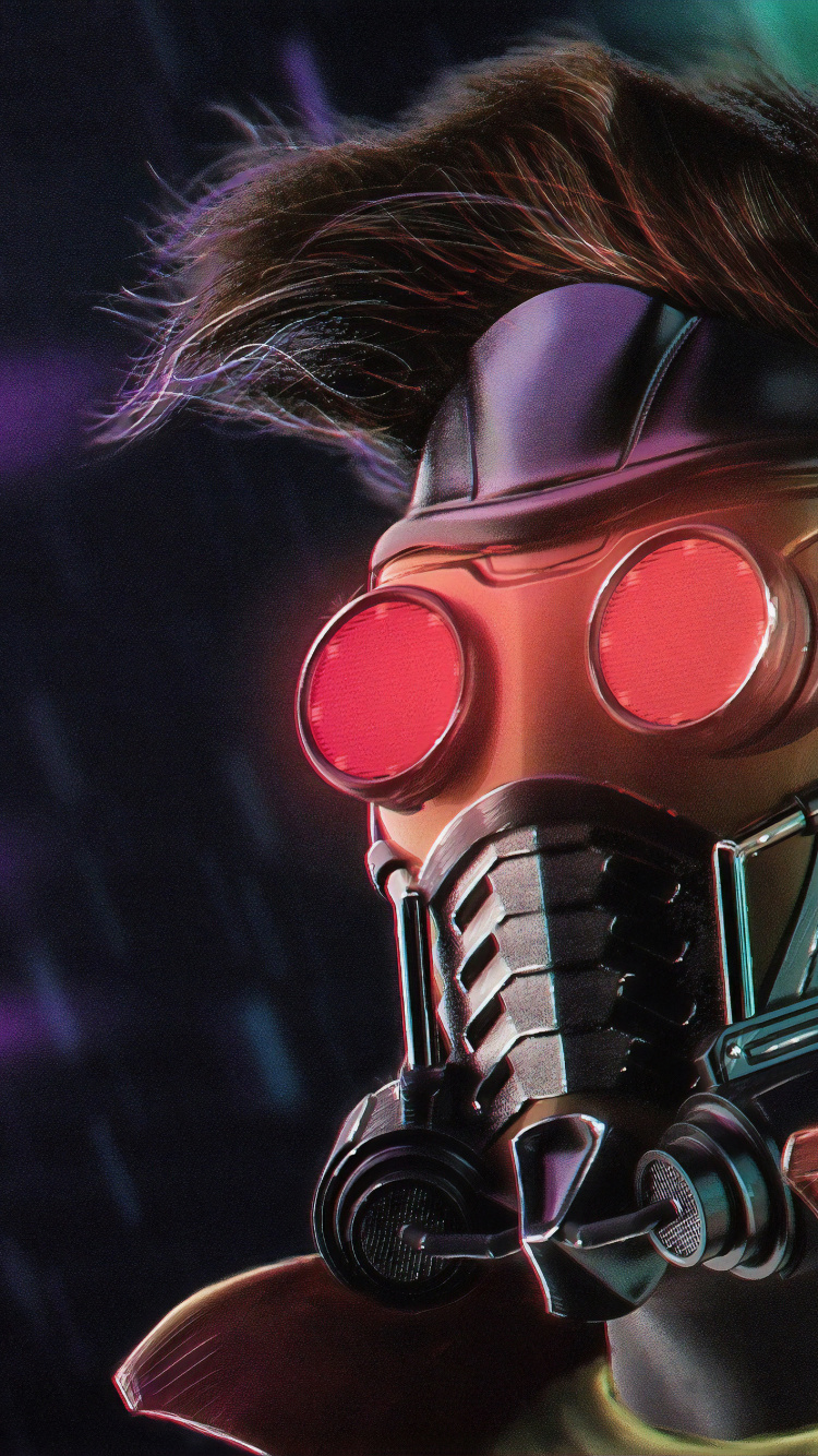 Femme au Masque Rouge et Noir. Wallpaper in 750x1334 Resolution