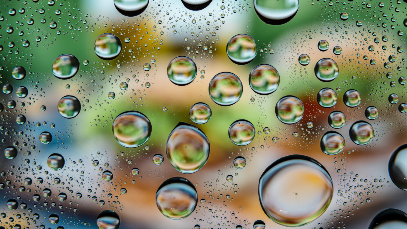 Eau, Liquid, Nature, Fluide, Cercle. Wallpaper in 1366x768 Resolution