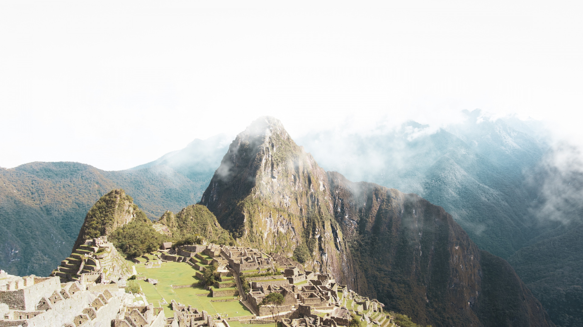 Edificio, Highland, Paso de Montaña, Estación de la Colina, Alpes. Wallpaper in 1920x1080 Resolution