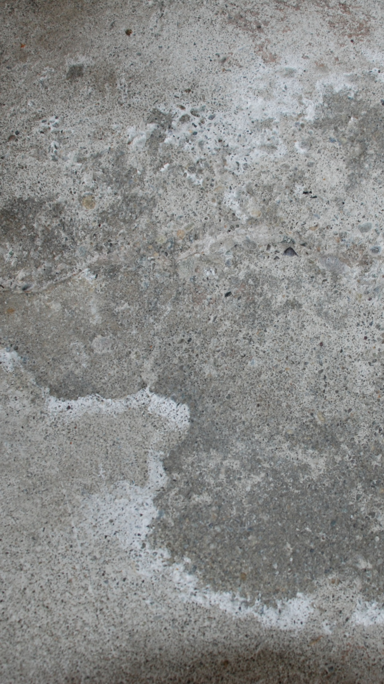 Gray and White Concrete Floor. Wallpaper in 750x1334 Resolution