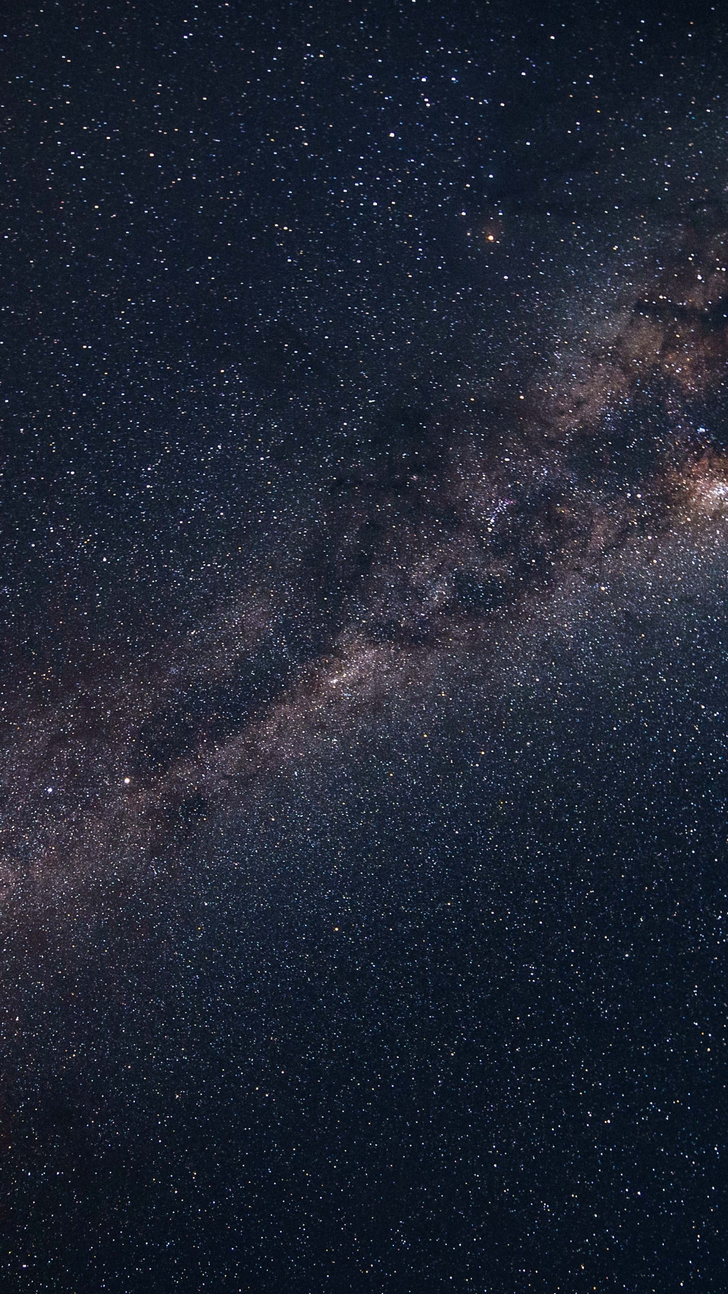 Nuit Étoilée Blanche et Noire. Wallpaper in 1440x2560 Resolution