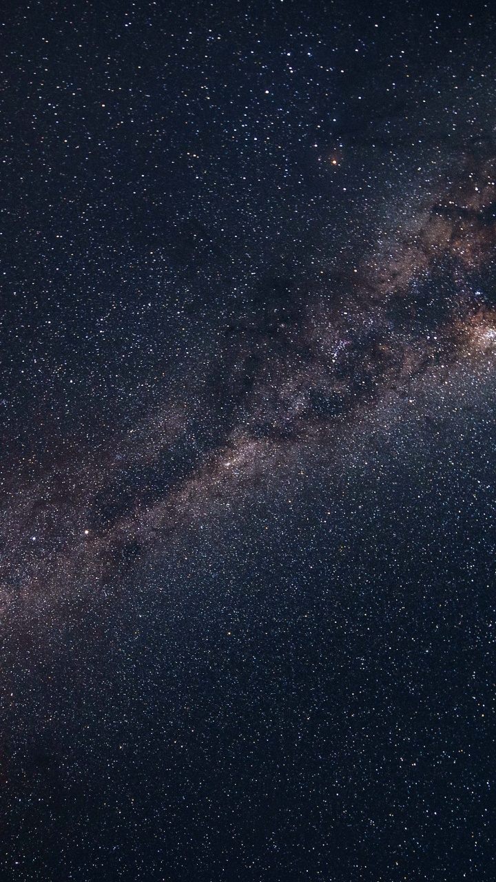 White and Black Starry Night. Wallpaper in 720x1280 Resolution