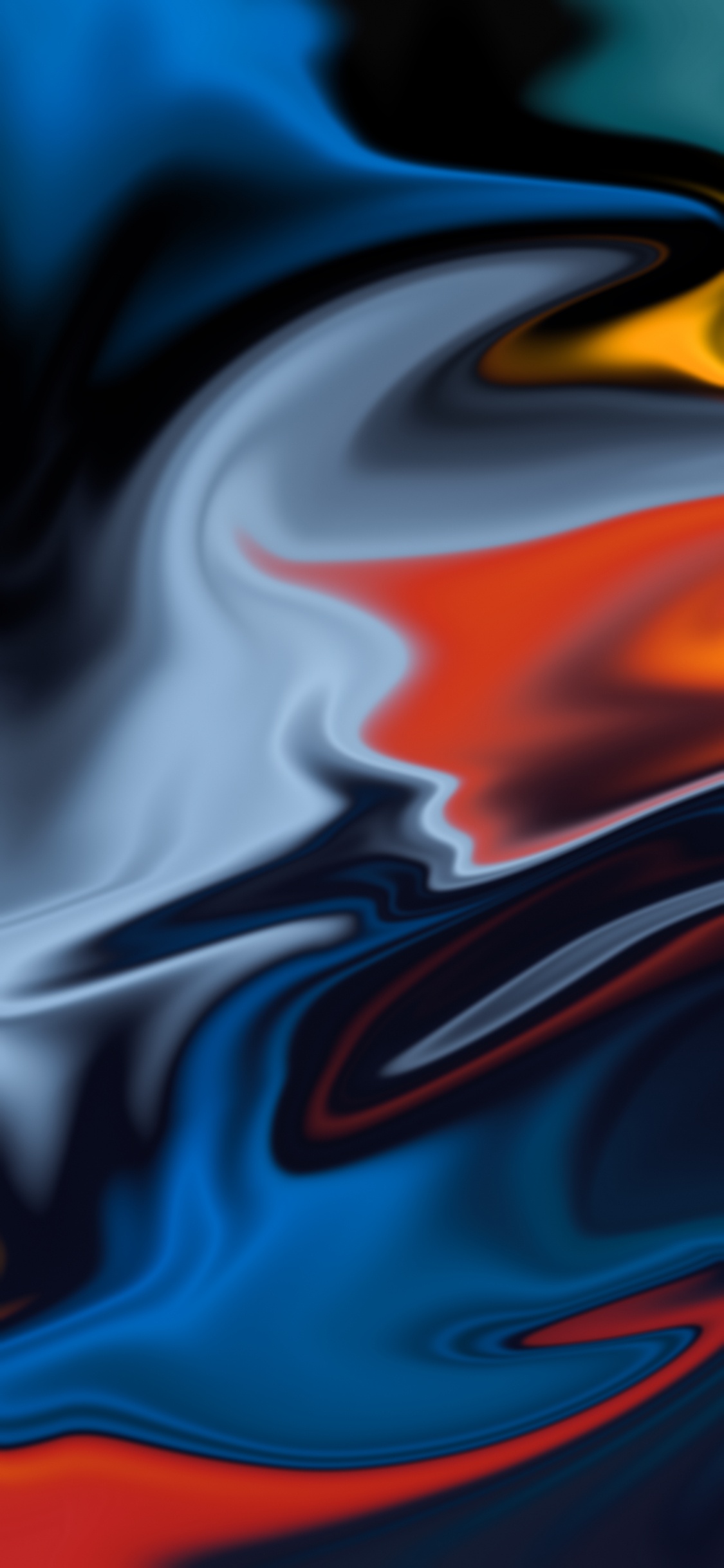 Orange, Textil, Kunst, Farbtöne Und Schattierungen, Electric Blue. Wallpaper in 1125x2436 Resolution