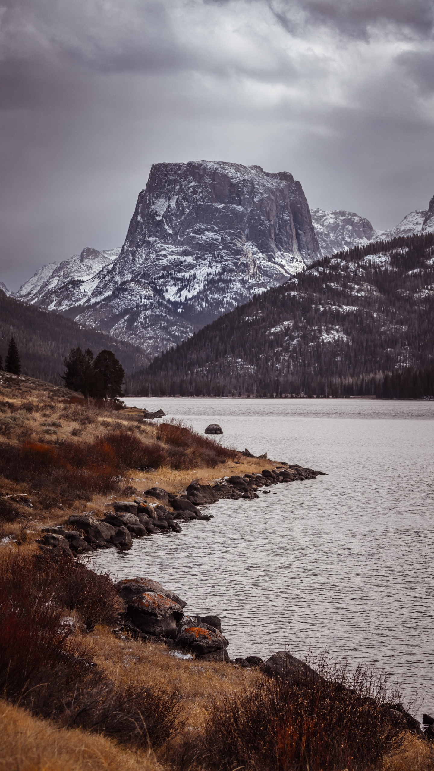 Paysage Naturel, Les Reliefs Montagneux, Nature, Highland, Eau. Wallpaper in 1440x2560 Resolution