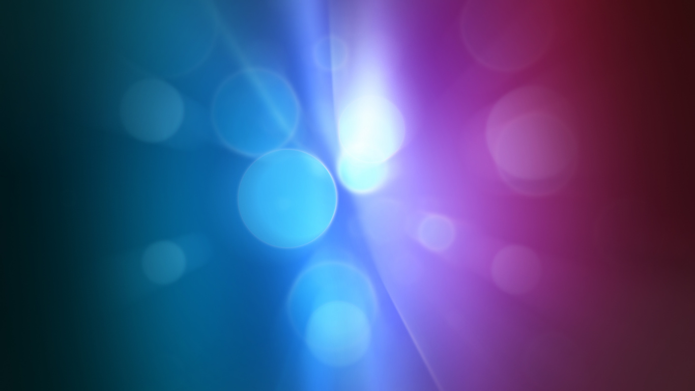 Purple and White Bokeh Lights. Wallpaper in 1366x768 Resolution