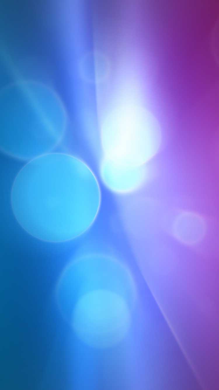 Lila Und Weiße Bokeh-Lichter. Wallpaper in 750x1334 Resolution