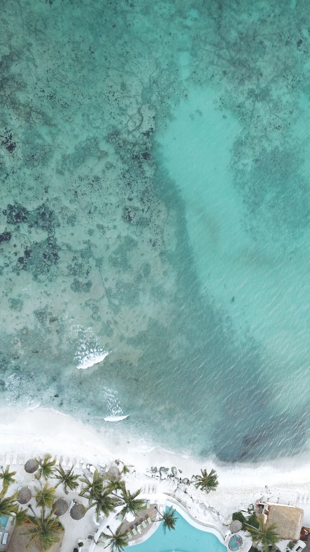 Voulait, Plage de Carmen, Eau, Azure, Aqua. Wallpaper in 1080x1920 Resolution