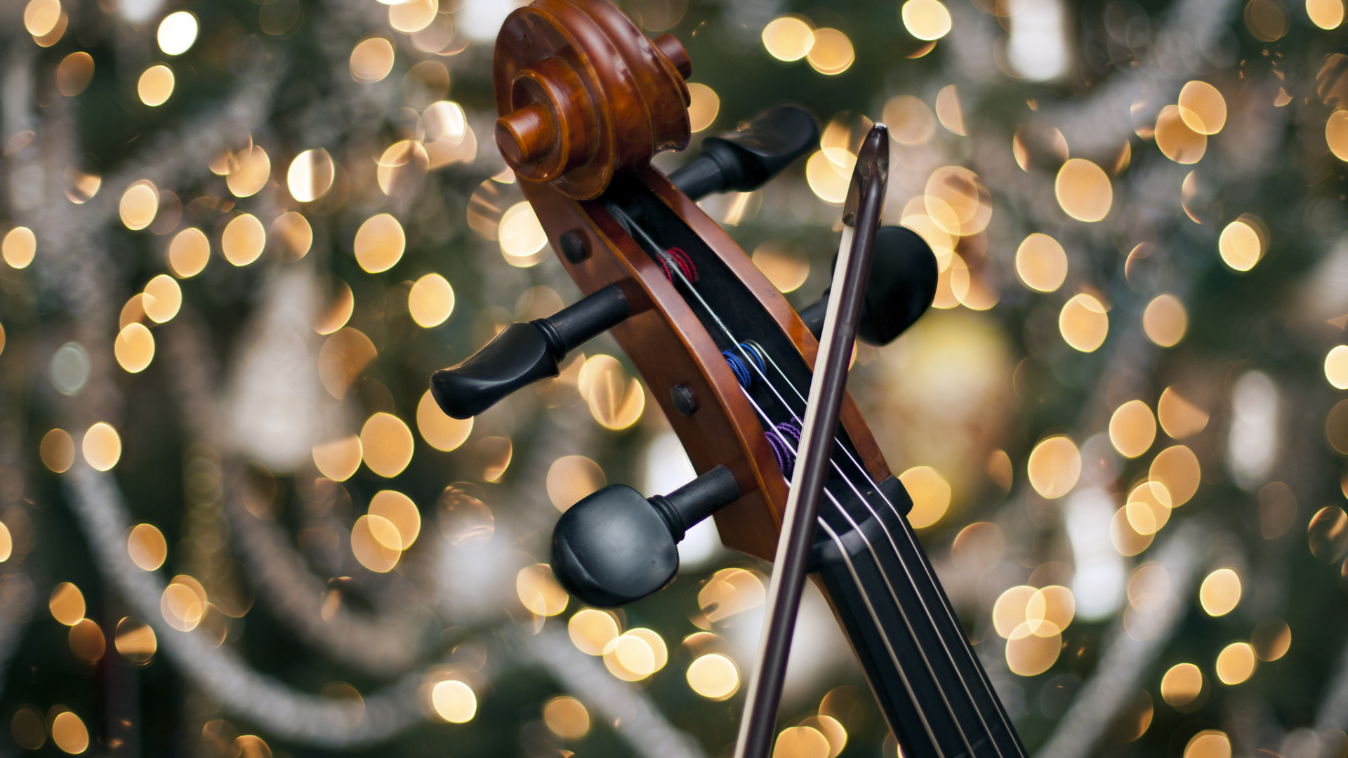 Violonchelo, Bokeh, Instrumento de Cuerda, Instrumento Musical, Familia Del Violín. Wallpaper in 1920x1080 Resolution