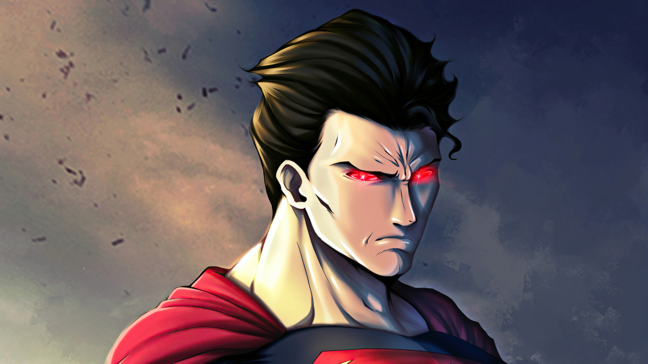 Superman, Future Ligue de Justice D'état, Batman, dc Comics, Art. Wallpaper in 1280x720 Resolution