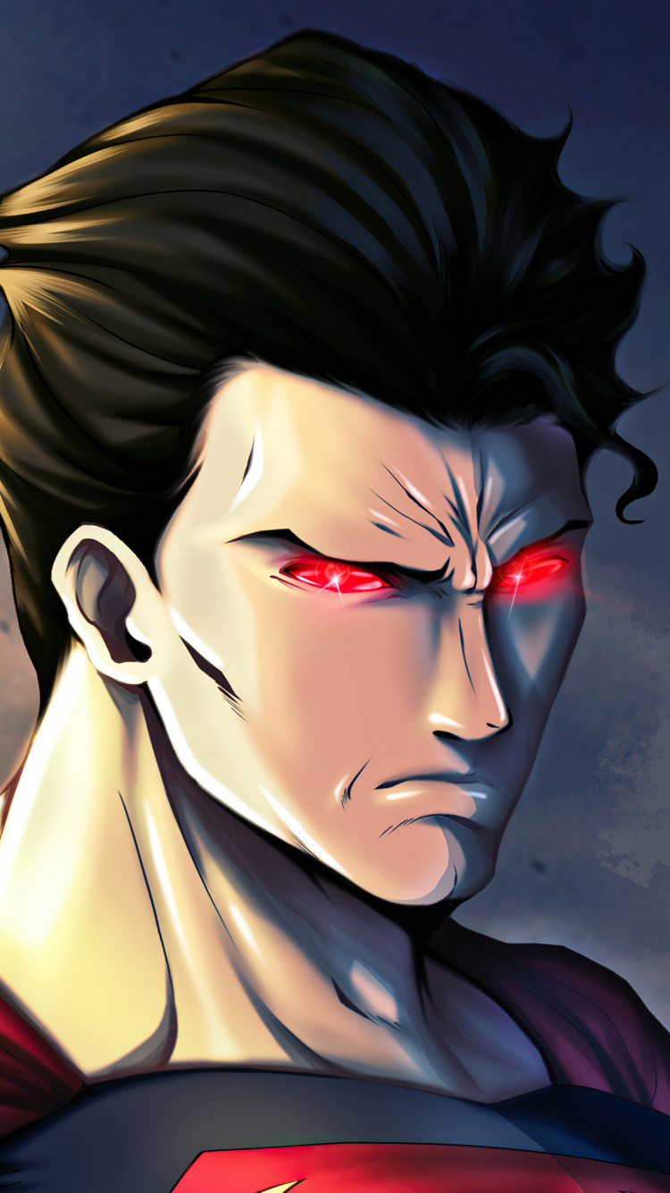 Superman, Future Ligue de Justice D'état, Batman, dc Comics, Art. Wallpaper in 750x1334 Resolution