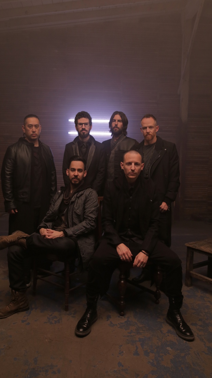 Chester Bennington, Mike Shinoda, Linkin Park, Stone Temple Pilots, el Vello Facial. Wallpaper in 720x1280 Resolution