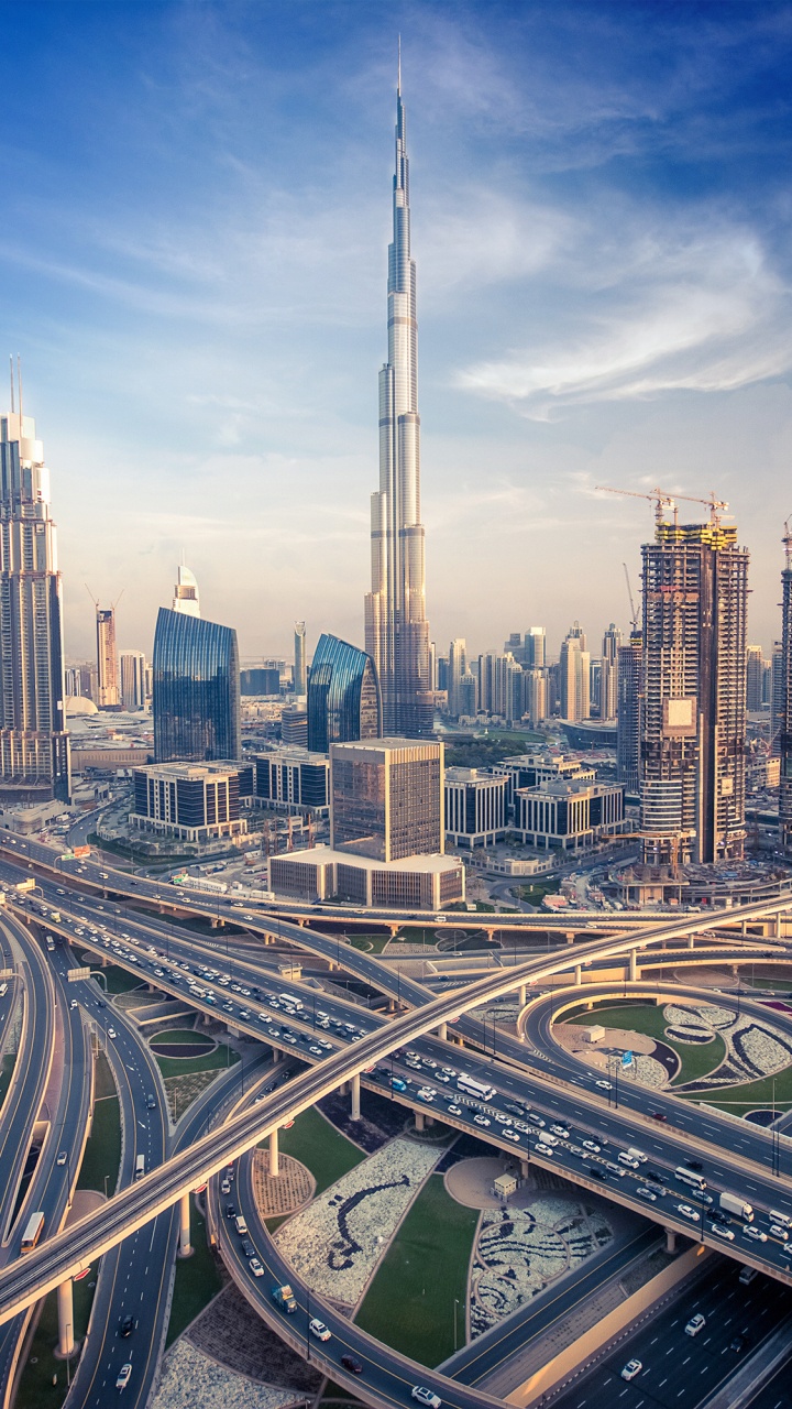 City Buildings Under Blue Sky During Daytime. Wallpaper in 720x1280 Resolution