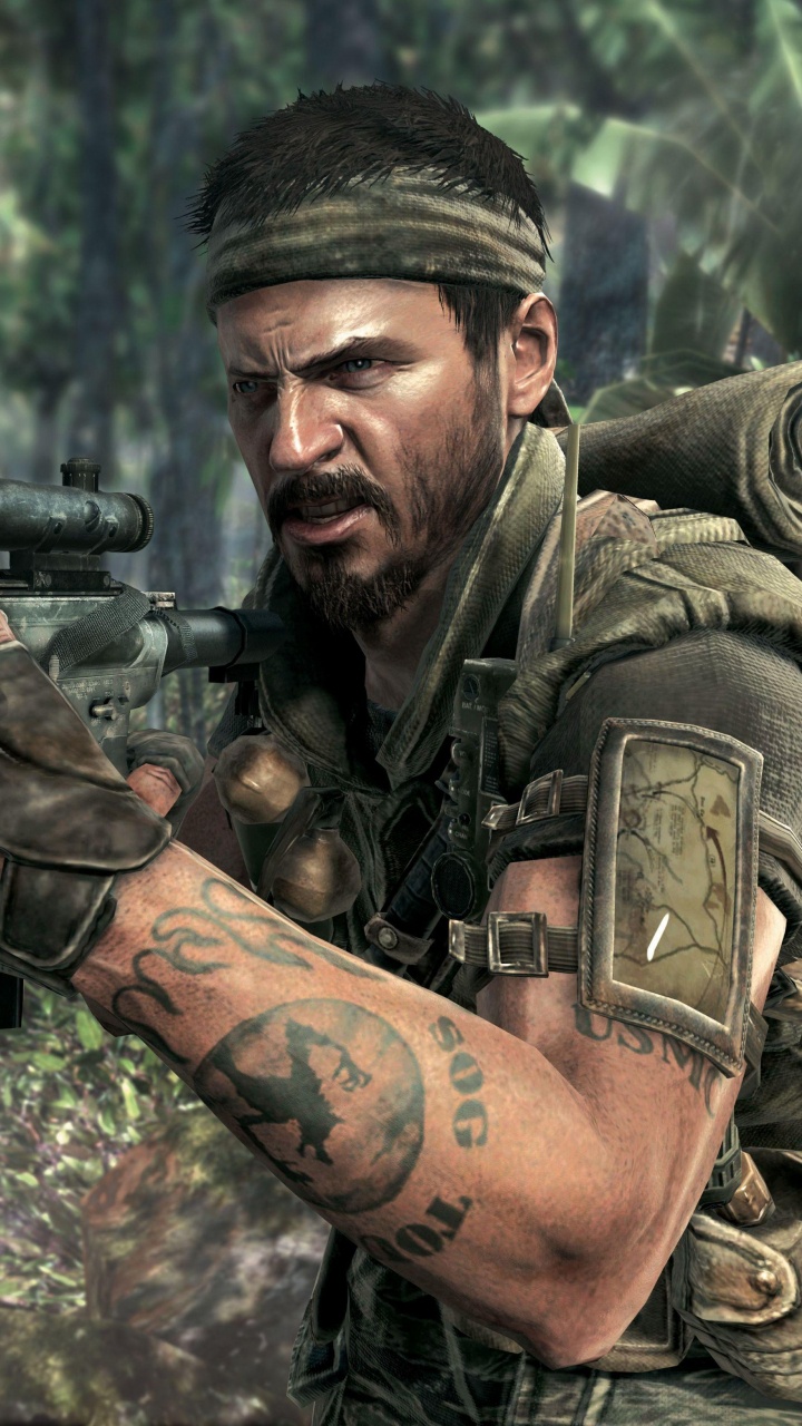 Call of Duty Black Ops 4, Xbox 360, Treyarch, Soldier, Army. Wallpaper in 720x1280 Resolution