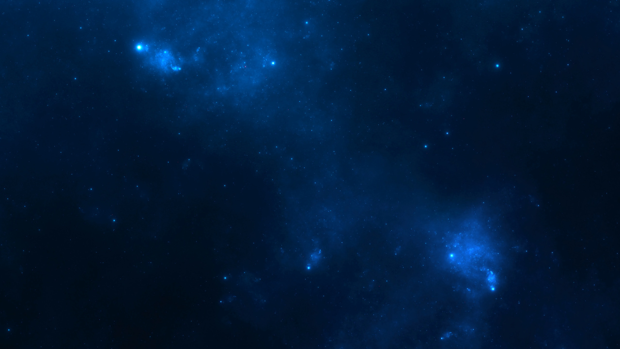 Blue and White Starry Night. Wallpaper in 1280x720 Resolution