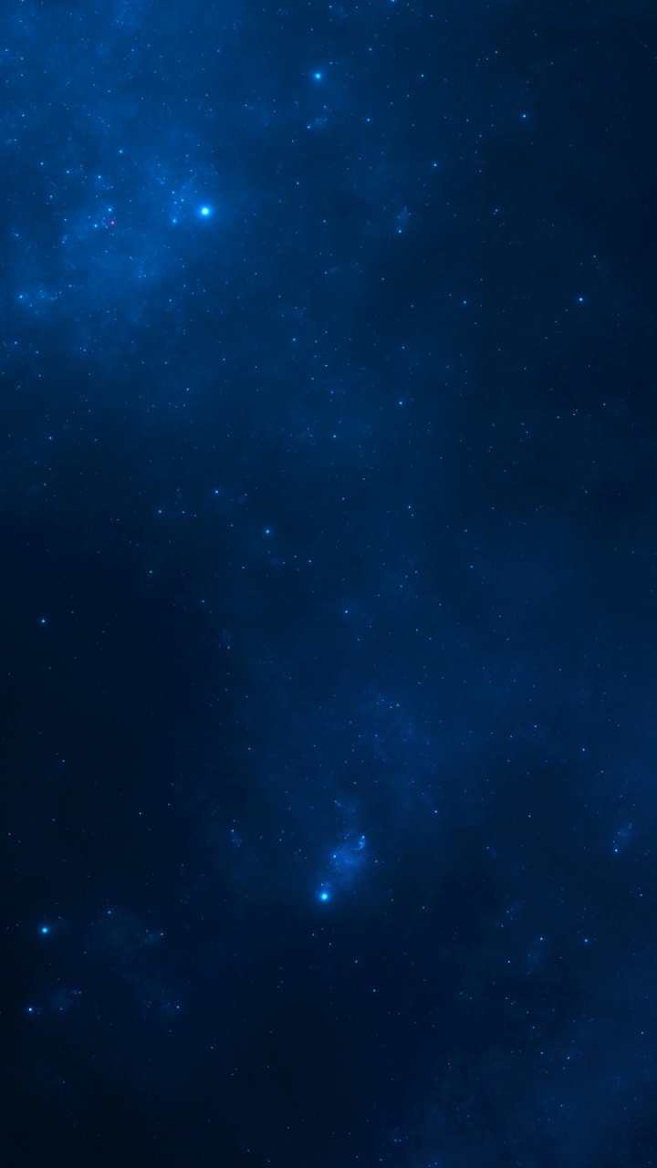 Blue and White Starry Night. Wallpaper in 720x1280 Resolution