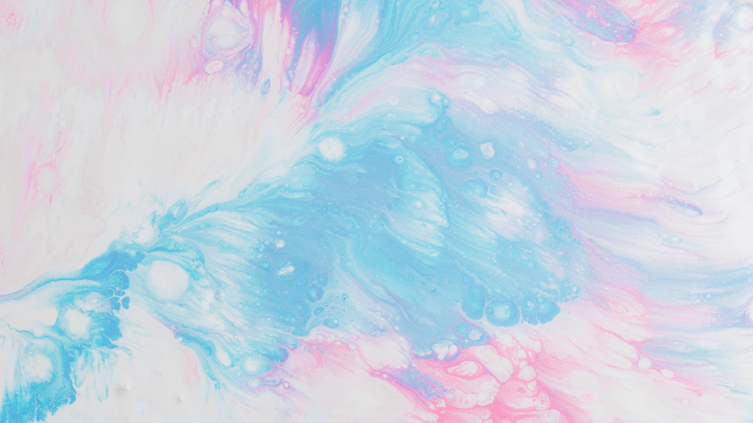 Blue and White Abstract Painting. Wallpaper in 2560x1440 Resolution