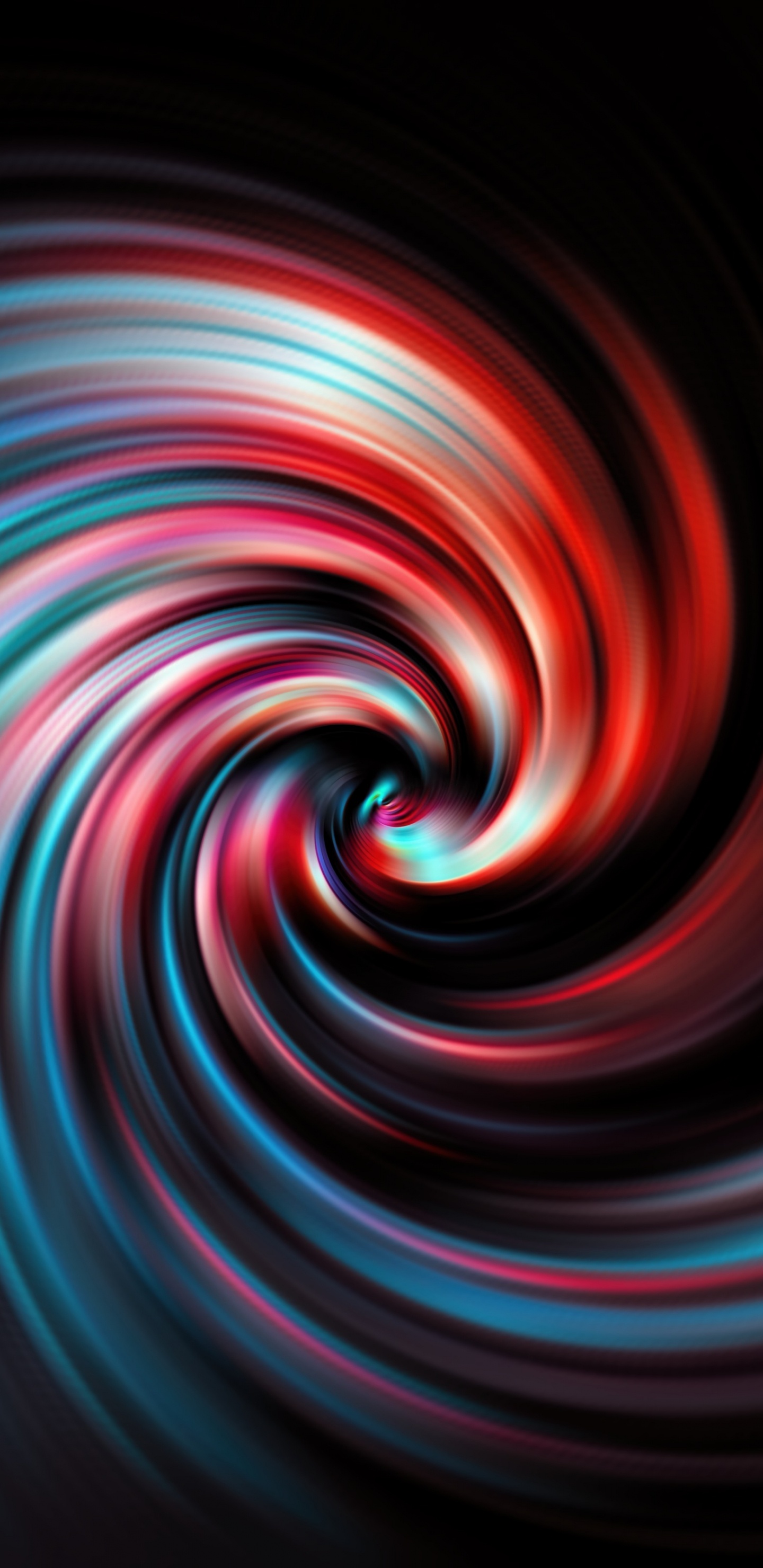 艺术, 图形设计, 旋涡, 螺旋, 分形技术 壁纸 1440x2960 允许