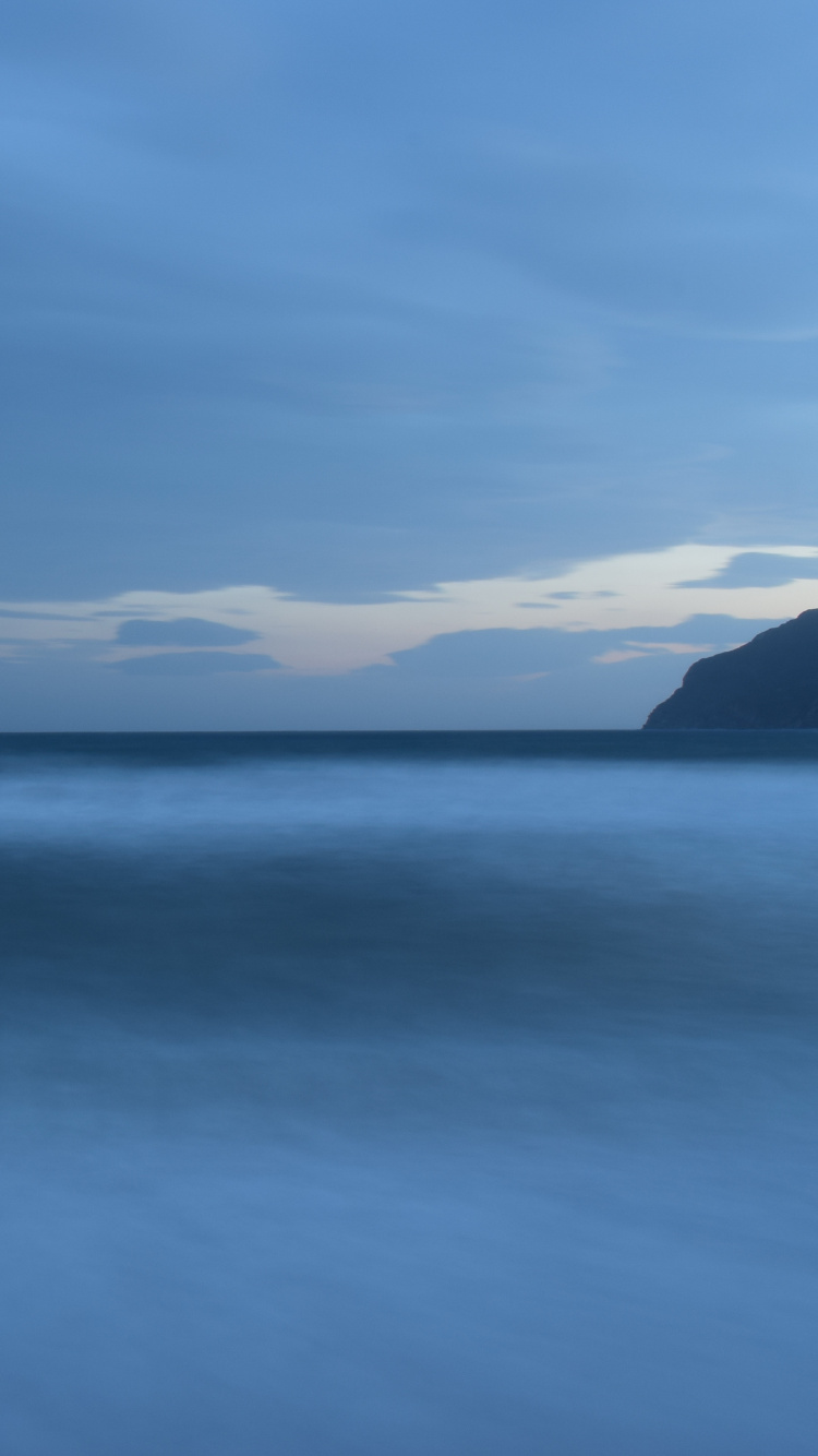 Naturaleza, Oceano, Mar, Costa, Azul. Wallpaper in 750x1334 Resolution