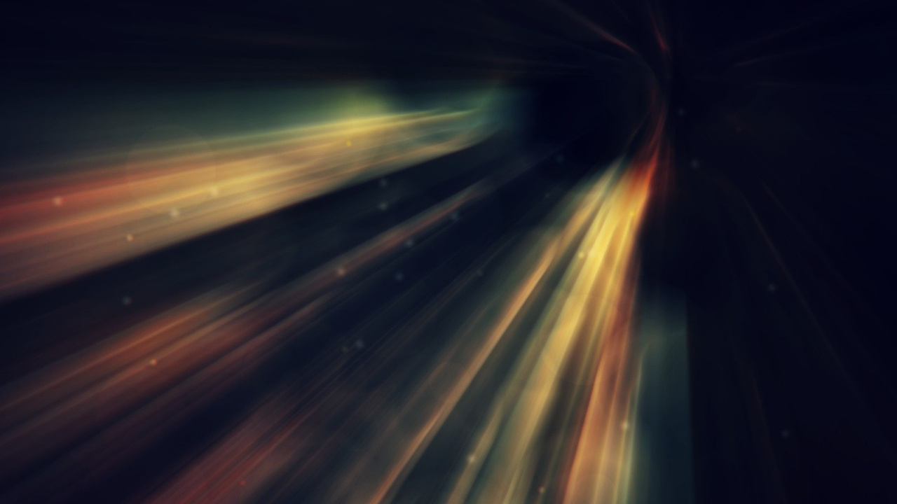 Red and Yellow Light in Dark Room. Wallpaper in 1280x720 Resolution