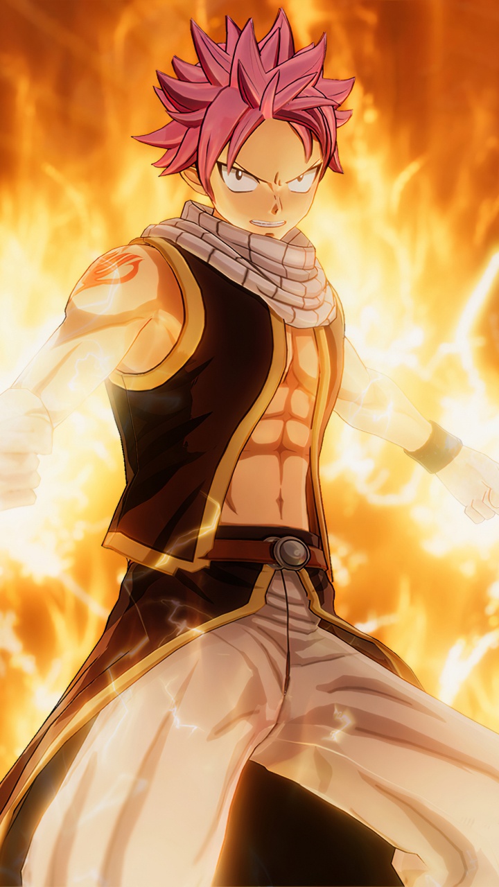 Naruto, Naruto Shippuden, Fairy Tail, Natsu Dragneel, Fairy Tail Band 24. Wallpaper in 720x1280 Resolution