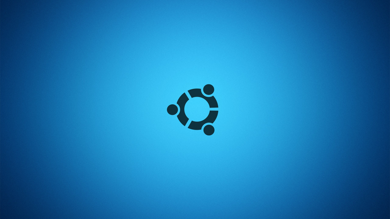 Azure, 电蓝色的, Linux, 图形设计, Ubuntu 壁纸 1280x720 允许