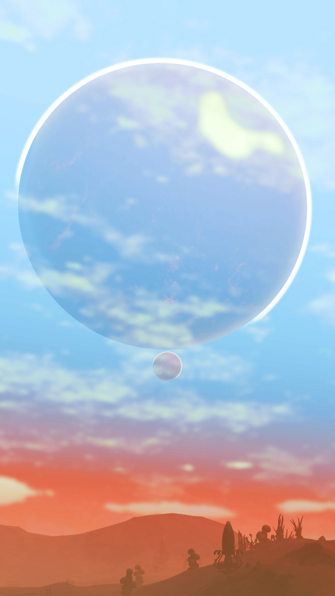No Mans Sky, Naturaleza, Ambiente, Paisaje Natural, Mañana. Wallpaper in 1080x1920 Resolution
