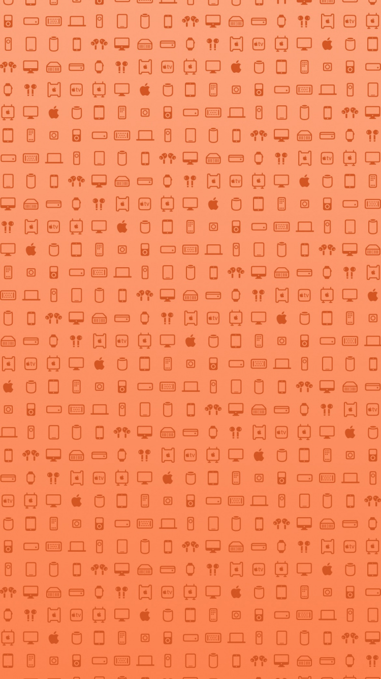 Apple, IOS, IOS 14, Brown, Ambre. Wallpaper in 750x1334 Resolution