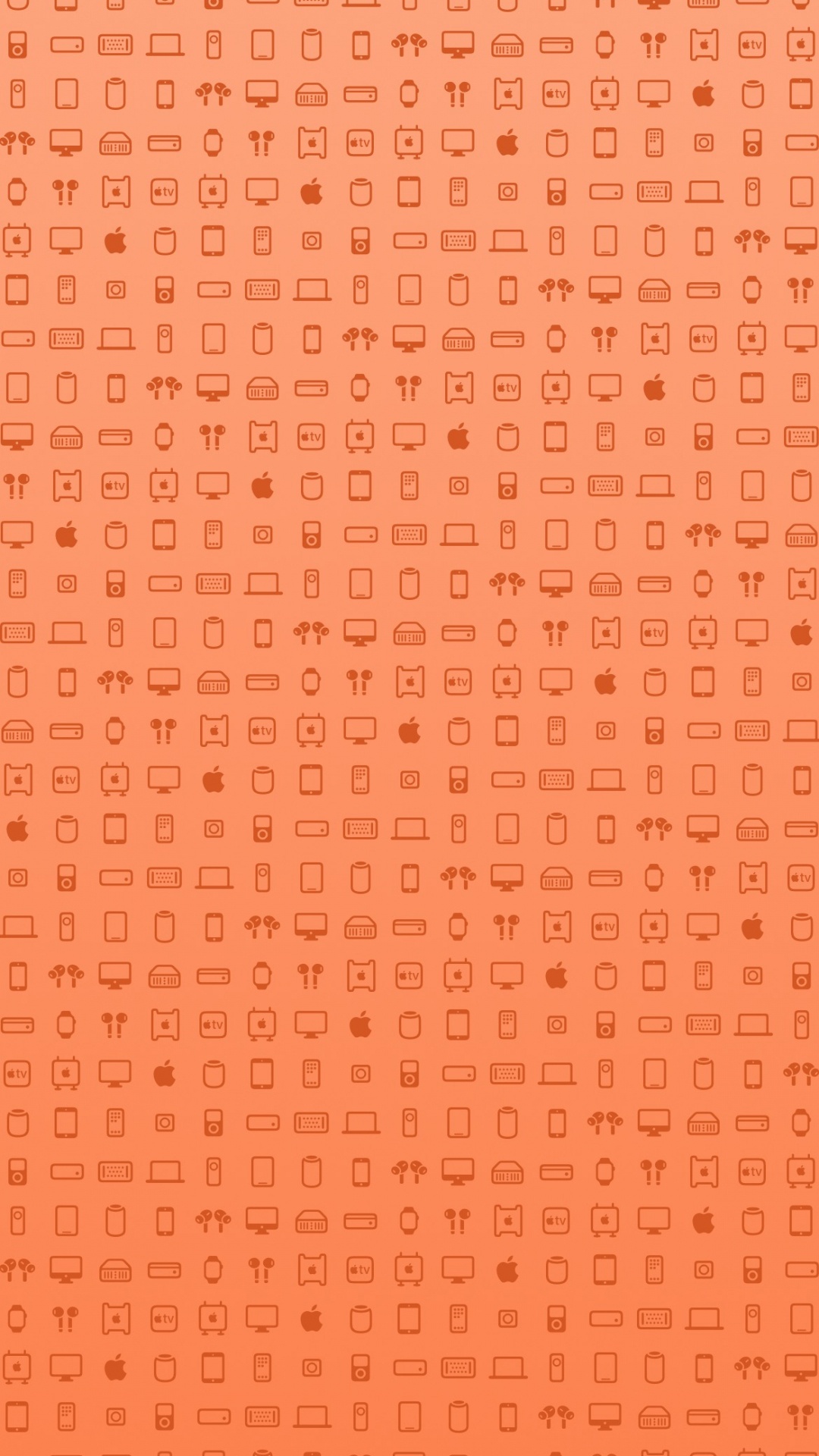 Apples, Ios, IOS 14, Brown, Amber. Wallpaper in 1080x1920 Resolution
