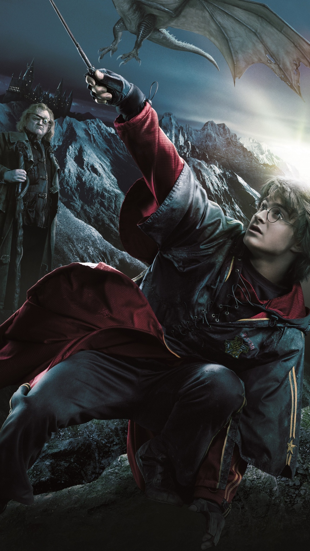 Harry Potter Und Der Feuerkelch, Daniel Radcliffe, Lord Voldemort, Trailer, Kunst. Wallpaper in 1080x1920 Resolution