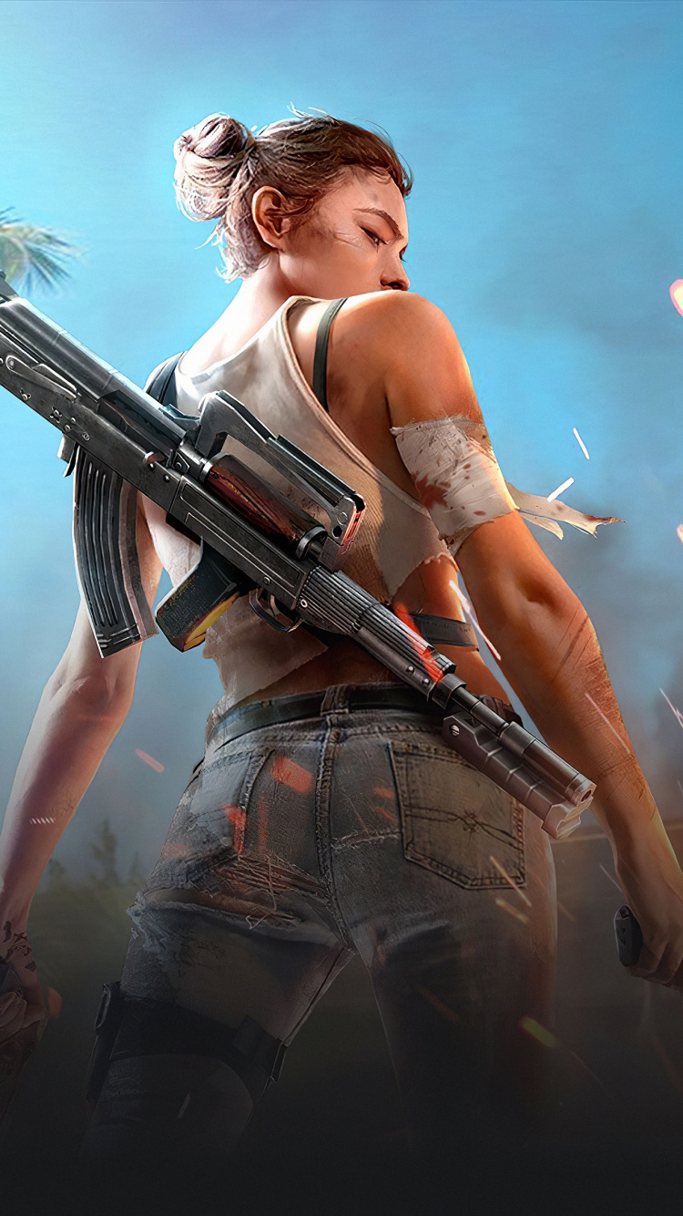 Garena Free Fire, pc Game, Adventure Game, Digital Compositing, Games. Wallpaper in 750x1334 Resolution