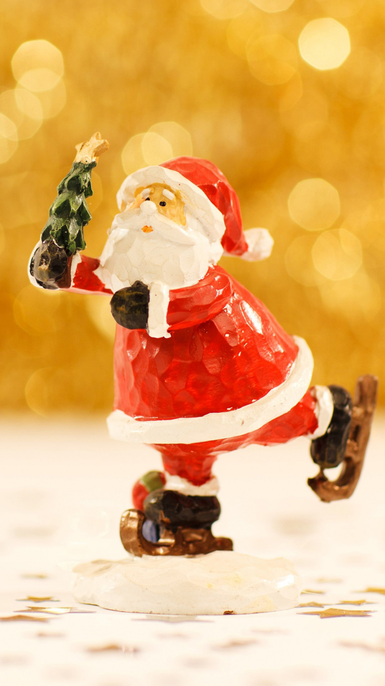 Christmas Day, Santa Claus, Christmas and Holiday Season, Christmas, Ded Moroz. Wallpaper in 750x1334 Resolution